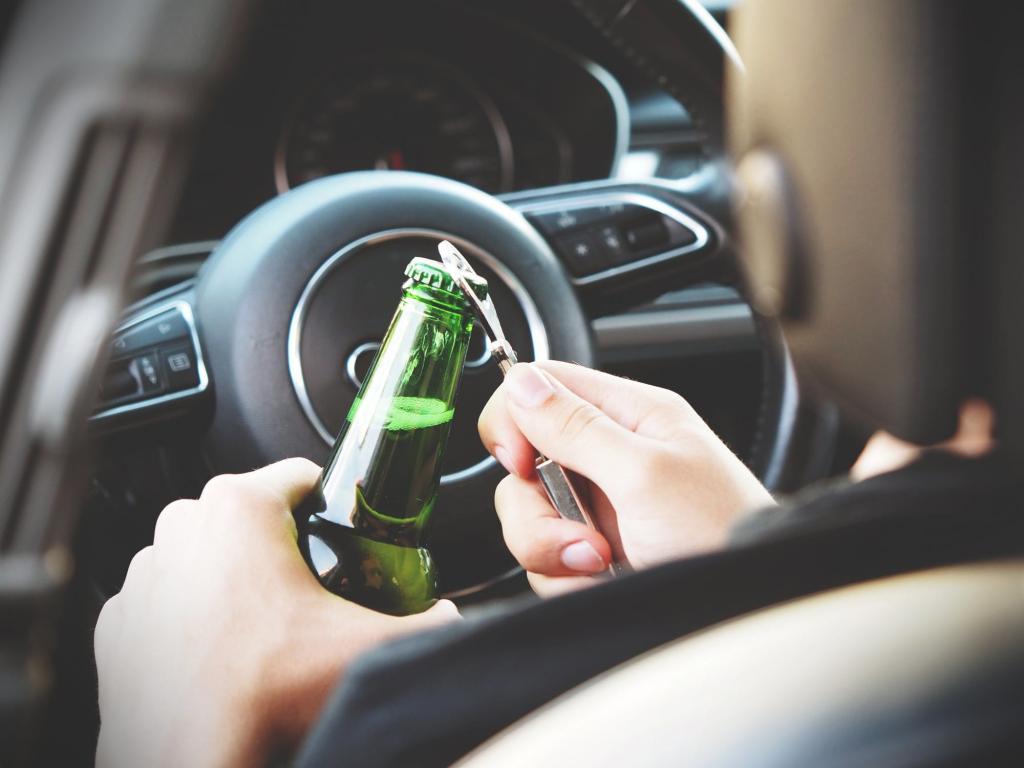 a drunk driver involved in a dwi